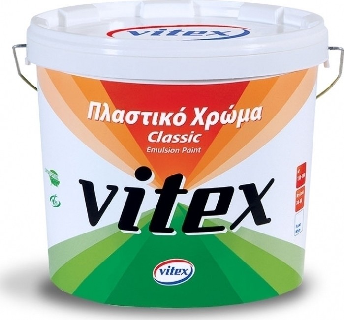 Vitex Classic 10L Πλαστικό χρώμα Λευκό